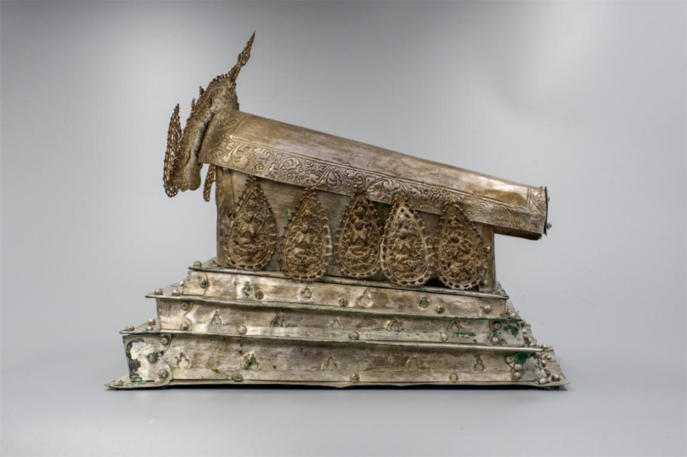 宋镂空飞天佛陀纹银棺 藏于地宫的北宋文化珍宝