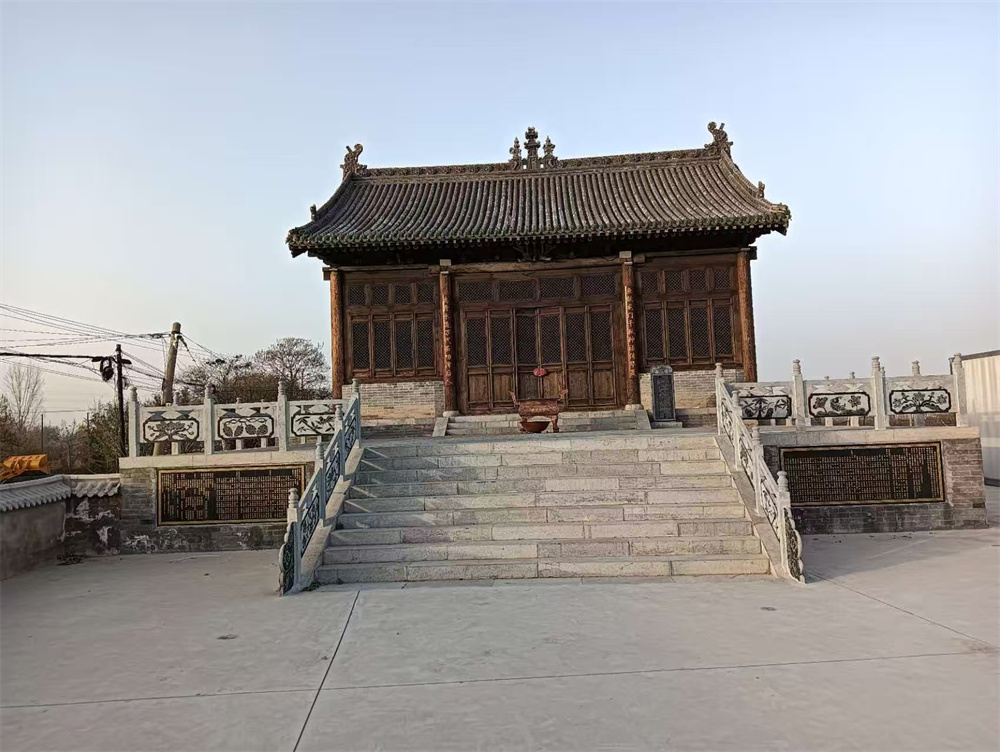 万荣南张禹王庙：“龙头”古庙映乡关